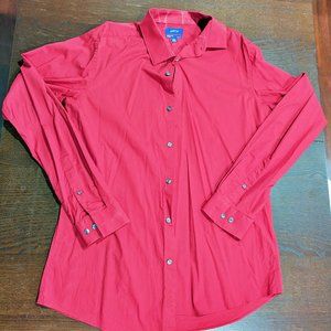 APT 9  Easy Care Men's Dress shirt - sz XL 16.5 - 36/37 Slim Fit